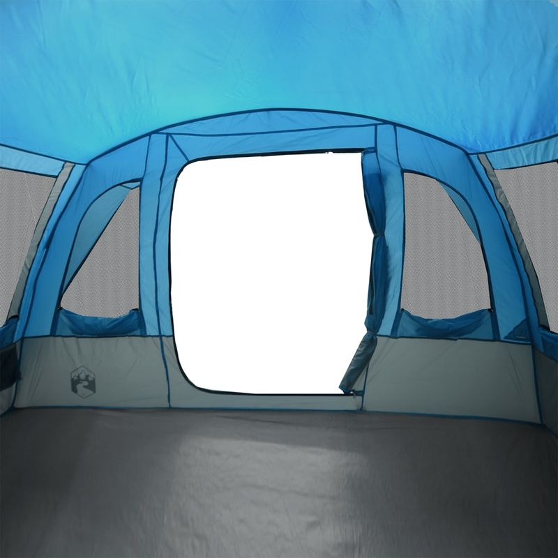 Sport si Outdoor - Camping - Corturi camping - Cort de familie tunel pentru 8 persoane, albastru, impermeabil - Infinity.ro