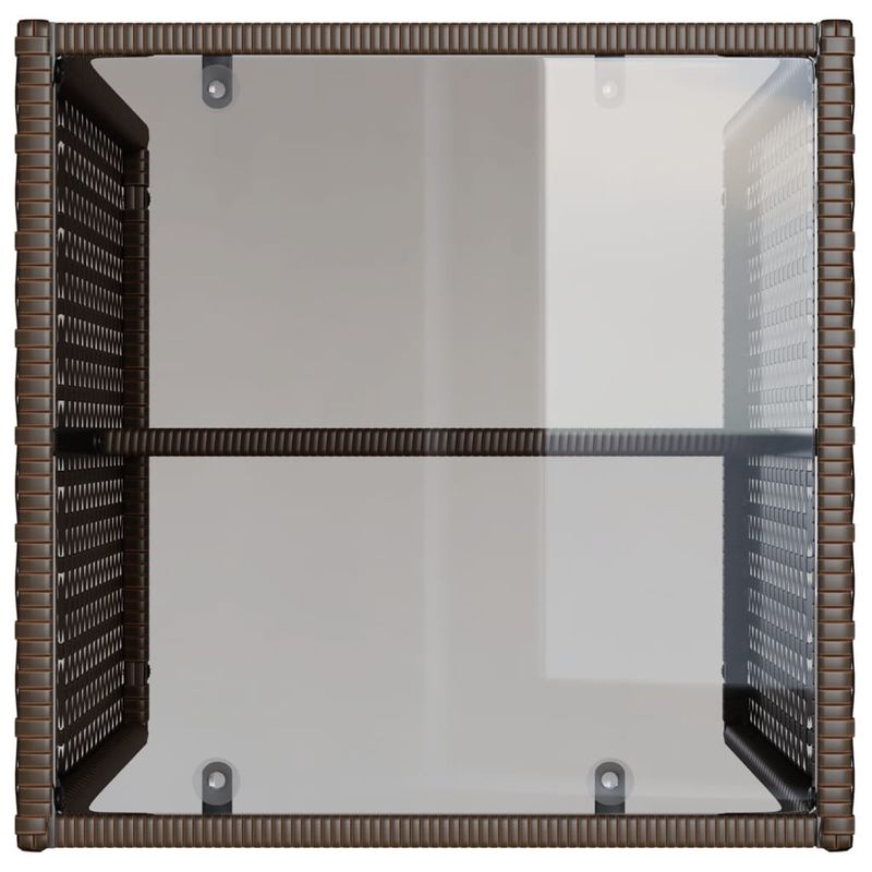 Casa si Gradina - Gradina si terasa - Mobilier exterior - Seturi mobila gradina - Set canapele de gradina, 4 piese, cu perne, maro poliratan maro - Infinity.ro