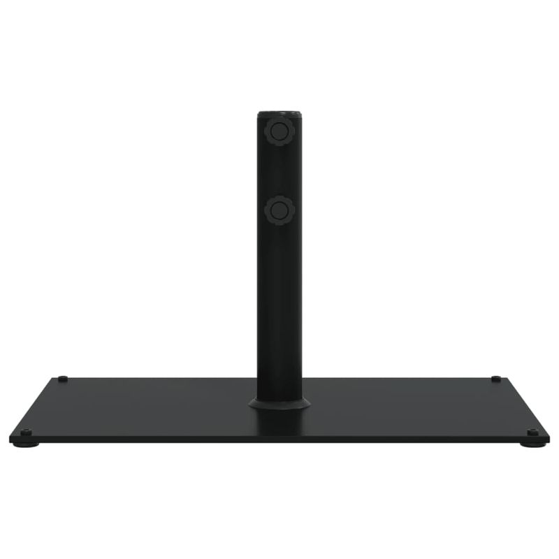 Casa si Gradina - Gradina si terasa - Umbrele si pavilioane - Umbrele - Suport umbrela pentru stalpi diametru 32/38/48 mm, 15 kg, dreptunghi, negru - Infinity.ro