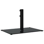 Casa si Gradina - Gradina si terasa - Umbrele si pavilioane - Umbrele - Suport umbrela pentru stalpi diametru 32/38/48 mm, 15 kg, dreptunghi, negru - Infinity.ro