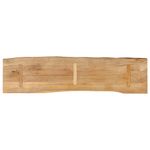 Casa si Gradina - Mobilier - Feronerie si accesorii mobila - Blat masa cu margini, 160x40x3,8 cm, lemn masiv mango (natural) - Infinity.ro