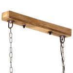 Casa si Gradina - Corpuri si surse de iluminat - Veioze si lampi - Lampi de veghe - Lampa de tavan 25 W, albastru uzat, 90x24x111 cm, E27 - Infinity.ro