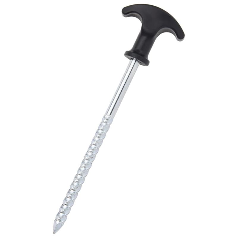 Sport si Outdoor - Camping - Accesorii corturi - Tarusi de cort, 12 buc., 17 cm, Ø7 mm, otel galvanizat - Infinity.ro