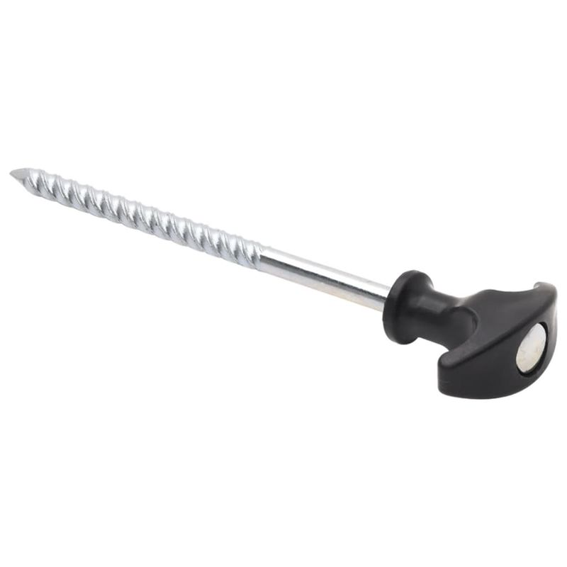 Sport si Outdoor - Camping - Accesorii corturi - Tarusi de cort, 12 buc., 17 cm, Ø7 mm, otel galvanizat - Infinity.ro