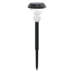 Casa si Gradina - Corpuri si surse de iluminat - Iluminat exterior - Lampi solare - Lampi solare alei cu tarusi de pamant 12 buc., alb, model 4 - Infinity.ro