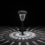 Casa si Gradina - Corpuri si surse de iluminat - Iluminat exterior - Lampi solare - Lampi solare alei cu tarusi de pamant 12 buc., alb, model 4 - Infinity.ro