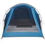 Sport si Outdoor - Camping - Corturi camping - Cort de camping tunel pentru 4 persoane, albastru, impermeabil - Infinity.ro