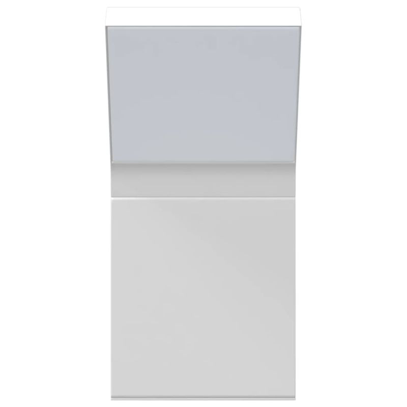 Casa si Gradina - Corpuri si surse de iluminat - Iluminat exterior - Felinare - Lampa exterioara de perete cu LED, alb, aluminiu turnat - Infinity.ro