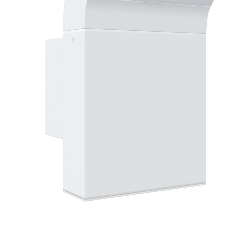 Casa si Gradina - Corpuri si surse de iluminat - Iluminat exterior - Felinare - Lampa exterioara de perete cu LED, alb, aluminiu turnat - Infinity.ro