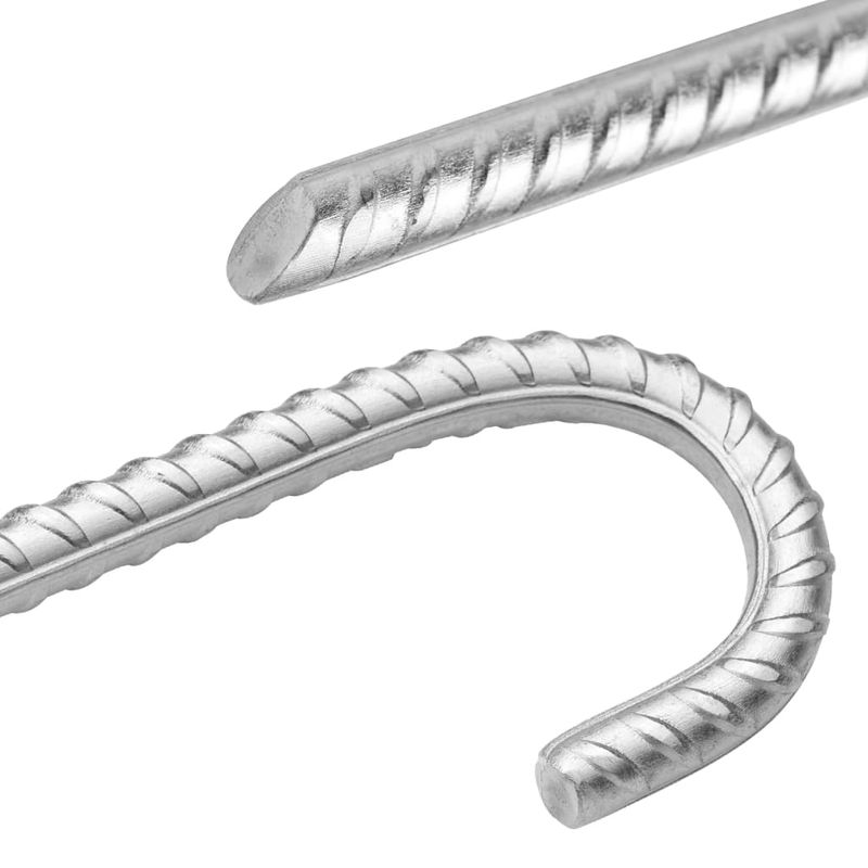 Sport si Outdoor - Camping - Accesorii corturi - Tarusi de cort, 24 buc., 41.5 cm, diametru 20 mm, otel galvanizat - Infinity.ro