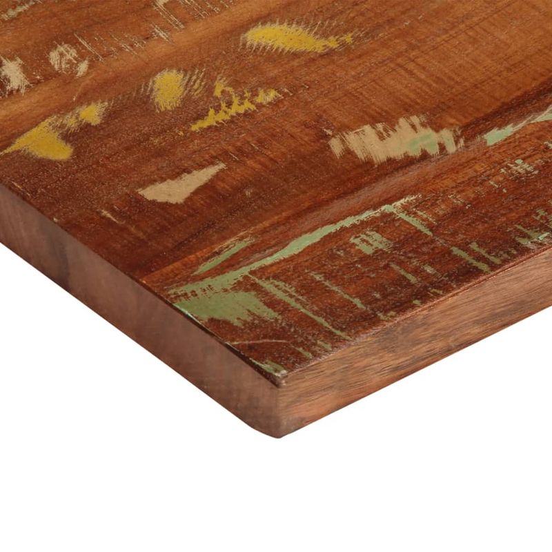 Casa si Gradina - Mobilier - Feronerie si accesorii mobila - Blat de masa, 180x40x2,5cm, dreptunghiular, lemn masiv reciclat (multicolor) - Infinity.ro