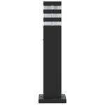Casa si Gradina - Corpuri si surse de iluminat - Iluminat exterior - Felinare - Lampi de podea de exterior, 3 buc., negru, 50 cm, aluminiu - Infinity.ro