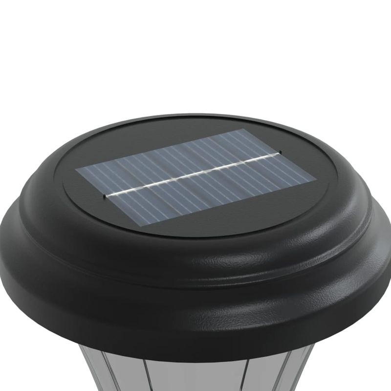 Casa si Gradina - Corpuri si surse de iluminat - Iluminat exterior - Lampi solare - Lampi solare alei cu tarusi de pamant 12 buc., alb, model 2 - Infinity.ro