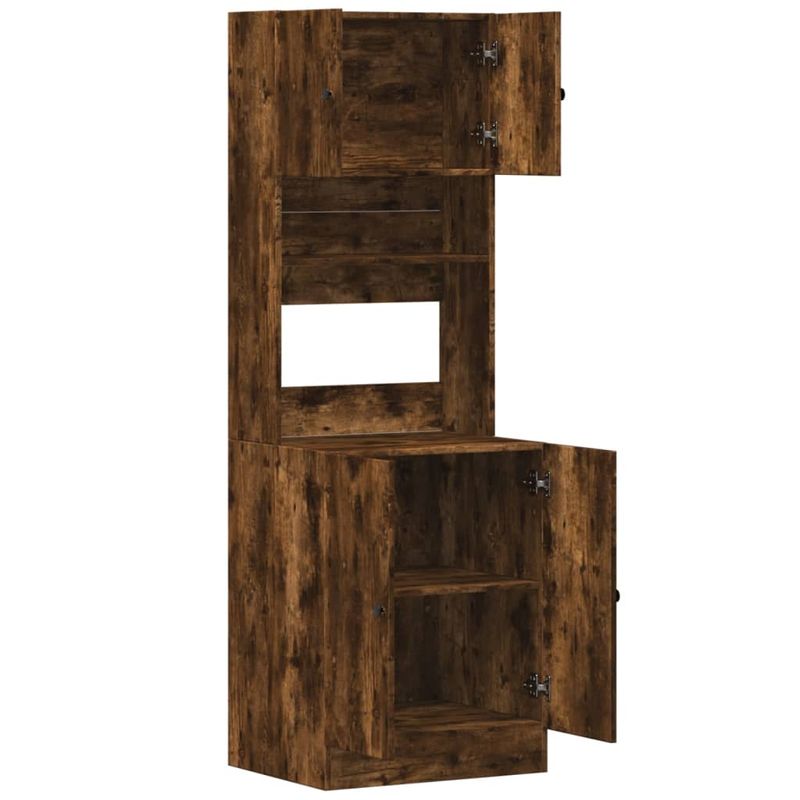 Casa si Gradina - Mobilier - Comode si corpuri - Corpuri bucatarie - Dulap de bucatarie stejar fumuriu, 60x50x180 cm, lemn prelucrat - Infinity.ro