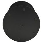 Casa si Gradina - Gradina si terasa - Mobilier exterior - Mese gradina - Masa de gradina rotunda, negru, Ø50x72 cm, otel - Infinity.ro