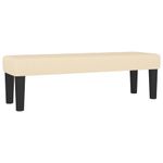Casa si Gradina - Mobilier - Paturi si accesorii - Paturi - Pat box spring cu saltea, crem, 140x200 cm, textil - Infinity.ro