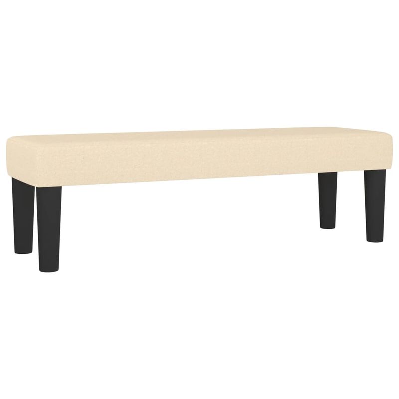 Casa si Gradina - Mobilier - Paturi si accesorii - Paturi - Pat box spring cu saltea, crem, 140x200 cm, textil - Infinity.ro