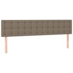 Casa si Gradina - Mobilier - Paturi si accesorii - Paturi - Pat box spring cu saltea, taupe, 120x190 cm material textil - Infinity.ro