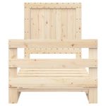 Casa si Gradina - Mobilier - Paturi si accesorii - Paturi - Cadru de pat cu tablie, 90x200 cm, lemn masiv de pin - Infinity.ro