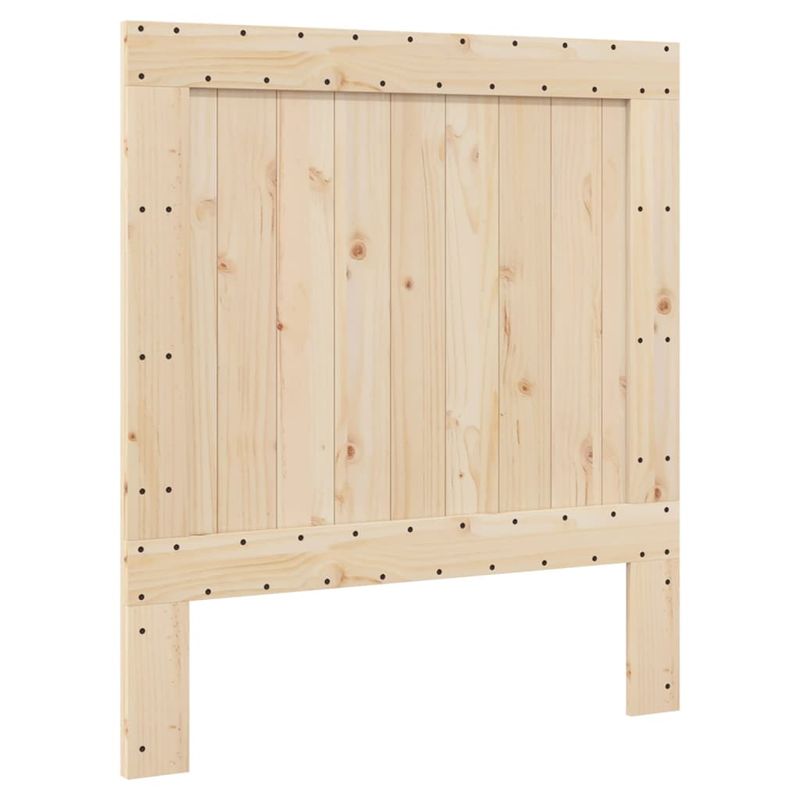 Casa si Gradina - Mobilier - Paturi si accesorii - Paturi - Cadru de pat cu tablie, 90x200 cm, lemn masiv de pin - Infinity.ro