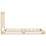 Casa si Gradina - Mobilier - Paturi si accesorii - Paturi - Cadru de pat cu tablie, 90x200 cm, lemn masiv de pin - Infinity.ro