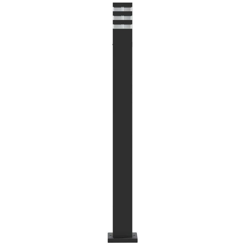 Casa si Gradina - Corpuri si surse de iluminat - Iluminat exterior - Felinare - Lampa de podea de exterior, negru, 110 cm, aluminiu - Infinity.ro