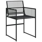 Casa si Gradina - Gradina si terasa - Mobilier exterior - Seturi mobila gradina - Set mobilier de gradina, 13 piese, negru, poliratan - Infinity.ro