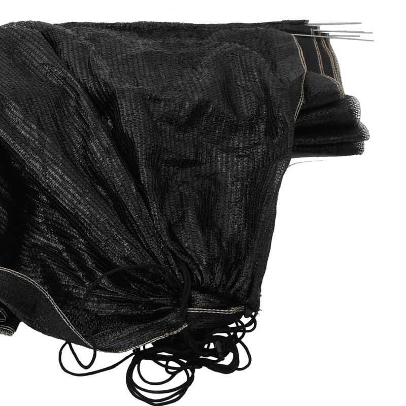 Casa si Gradina - Gradinarit si plante - Plante si ghivece - Bulbi, seminte si rasaduri - Tuneluri din plasa, 4 buc., negru, otel si polietilena - Infinity.ro