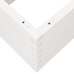 Casa si Gradina - Gradinarit si plante - Plante si ghivece - Ghivece si suporturi - Jardiniera de gradina, alb, 110x60x45,5 cm, lemn masiv de pin - Infinity.ro