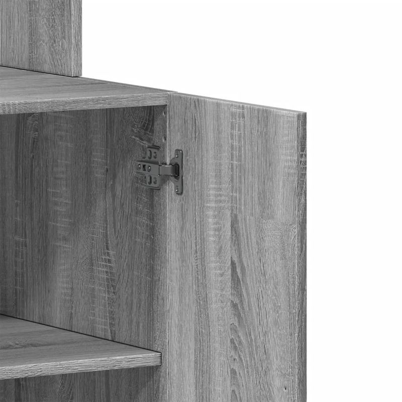 Casa si Gradina - Mobilier - Comode si corpuri - Corpuri bucatarie - Dulap de bucatarie, gri sonoma, 60x50x180 cm lemn prelucrat - Infinity.ro