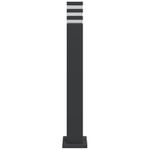 Casa si Gradina - Corpuri si surse de iluminat - Iluminat exterior - Felinare - Lampa de podea de exterior, negru, 80 cm, aluminiu - Infinity.ro