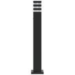 Casa si Gradina - Corpuri si surse de iluminat - Iluminat exterior - Felinare - Lampa de podea de exterior, negru, 80 cm, aluminiu - Infinity.ro