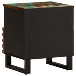 Casa si Gradina - Mobilier - Comode si corpuri - Noptiere - Noptiere, 2 buc., 40x33x46 cm, lemn masiv reciclat - Infinity.ro