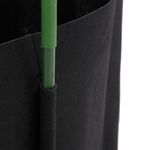 Casa si Gradina - Gradinarit si plante - Plante si ghivece - Ghivece si suporturi - Suport pentru rosii cu saci de plante 6 buc., 116 cm otel si PP - Infinity.ro