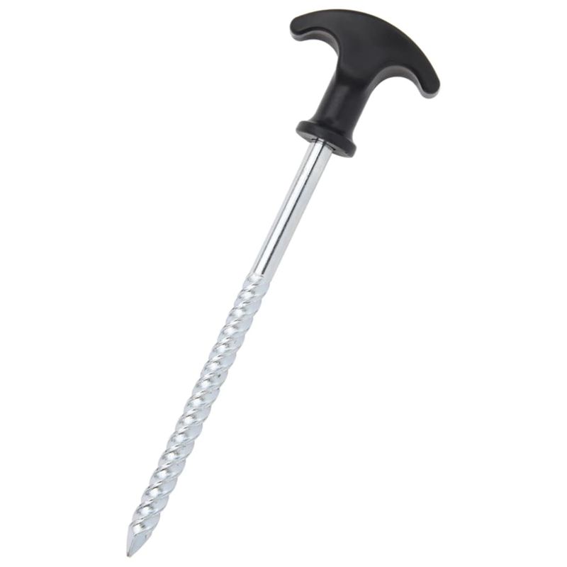 Sport si Outdoor - Camping - Accesorii corturi - Tarusi de cort, 24 buc., 17 cm, Ø7 mm, otel galvanizat - Infinity.ro