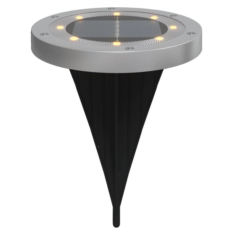 Casa si Gradina - Corpuri si surse de iluminat - Iluminat exterior - Lampi solare - Lampi solare cu tarusi de sol pentru exterior, 12 buc. alb cald, model 4 - Infinity.ro