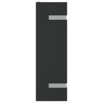 Casa si Gradina - Corpuri si surse de iluminat - Iluminat exterior - Felinare - Lampa exterioara de perete, negru, otel inoxidabil - Infinity.ro