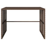 Casa si Gradina - Gradina si terasa - Mobilier exterior - Seturi mobila gradina - Set mobilier de gradina cu perne, 3 piese, maro, poliratan - Infinity.ro