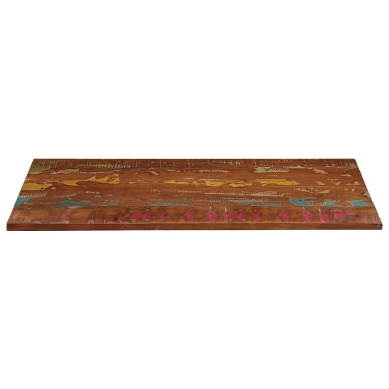 Casa si Gradina - Mobilier - Feronerie si accesorii mobila - Blat de masa, 140x60x2,5cm, dreptunghiular, lemn masiv reciclat (multicolor) - Infinity.ro