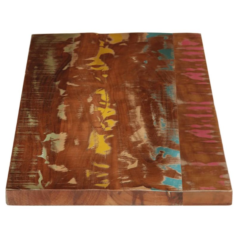 Casa si Gradina - Mobilier - Feronerie si accesorii mobila - Blat de masa, 140x60x2,5cm, dreptunghiular, lemn masiv reciclat (multicolor) - Infinity.ro