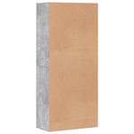Casa si Gradina - Mobilier - Organizare si depozitare - Organizator incaltaminte - Pantofar, gri beton, 80 x 39 x 178 cm, PAL - Infinity.ro