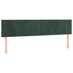 Casa si Gradina - Mobilier - Paturi si accesorii - Paturi - Pat box spring cu saltea, verde inchis, 120x190 cm, catifea - Infinity.ro