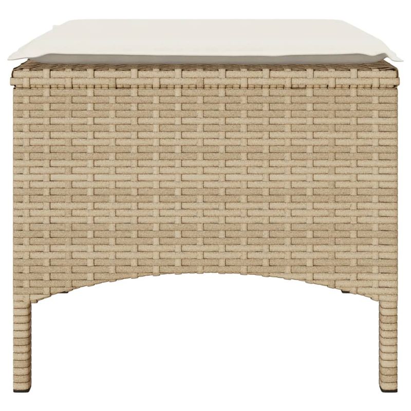 Casa si Gradina - Gradina si terasa - Mobilier exterior - Canapele si fotolii gradina - Canapea de gradina cu 2 locuri cu masa si scaune bej poliratan - Infinity.ro