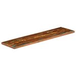 Casa si Gradina - Mobilier - Feronerie si accesorii mobila - Blat de masa, 100x40x2,5cm, dreptunghiular, lemn masiv reciclat (multicolor) - Infinity.ro