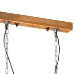 Casa si Gradina - Corpuri si surse de iluminat - Veioze si lampi - Lampi de veghe - Lampa suspendata 25 W, albastru uzat, 85x28x109 cm, E27 - Infinity.ro