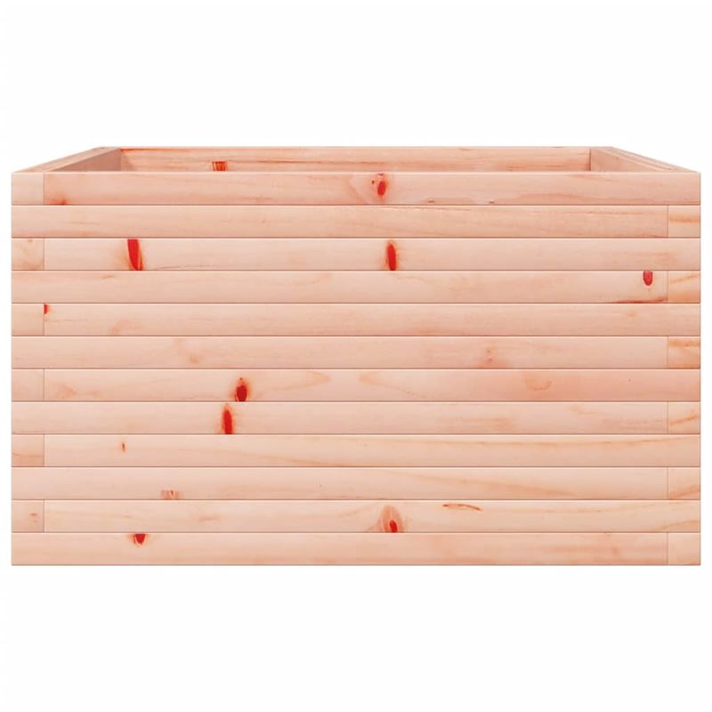 Casa si Gradina - Gradinarit si plante - Plante si ghivece - Ghivece si suporturi - Jardiniera de gradina, 80x80x45,5 cm, lemn masiv Douglas - Infinity.ro