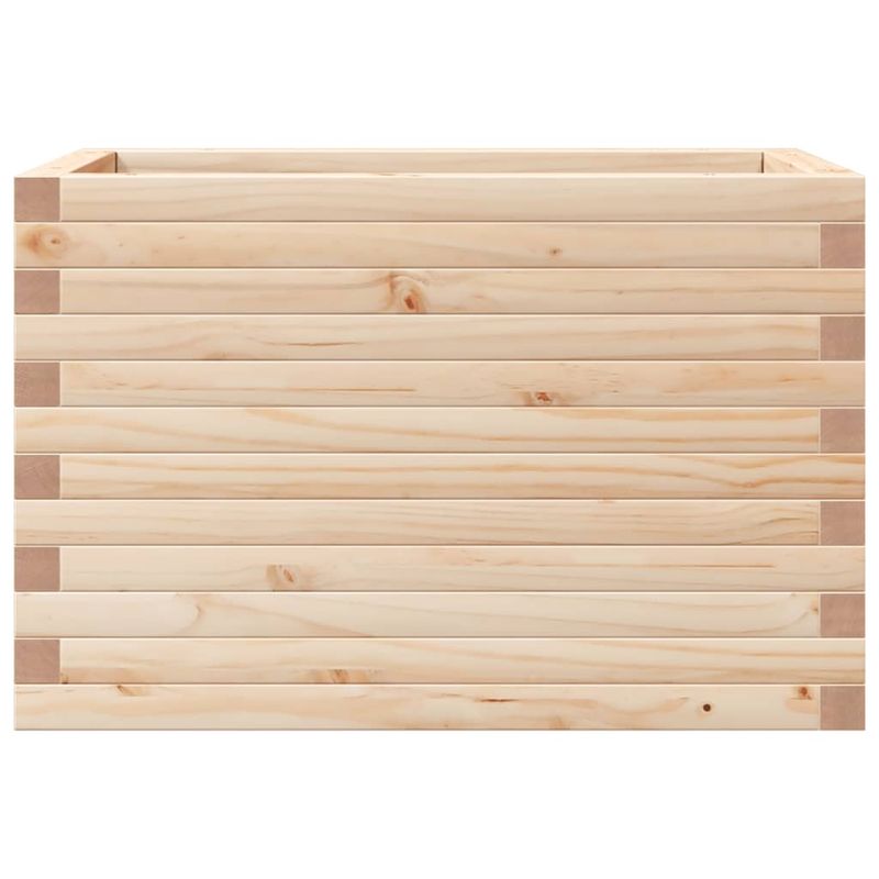 Casa si Gradina - Gradinarit si plante - Plante si ghivece - Ghivece si suporturi - Jardiniera de gradina, 70x40x45,5 cm, lemn masiv de pin - Infinity.ro