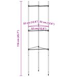 Casa si Gradina - Gradinarit si plante - Plante si ghivece - Ghivece si suporturi - Suport pentru rosii, 6 buc., 116 cm, otel si PP - Infinity.ro