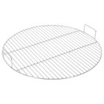Casa si Gradina - Gradina si terasa - Gratare si accesorii - Accesorii gratare - Grill de gratar cu manere, rotund, Ø54 cm otel inoxidabil 304 - Infinity.ro