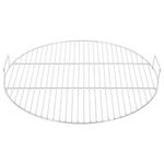Casa si Gradina - Gradina si terasa - Gratare si accesorii - Accesorii gratare - Grill de gratar cu manere, rotund, Ø54 cm otel inoxidabil 304 - Infinity.ro